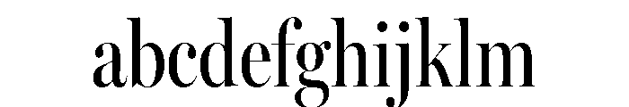 Miller Banner Extra Condensed Regular FONT