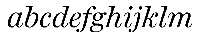 Miller Daily One Regular Italic FONT