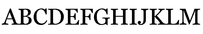 Miller Daily Regular Font UPPERCASE