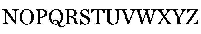Miller Daily Regular Font UPPERCASE