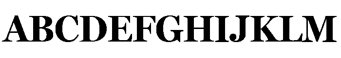 Miller Display Bold Font UPPERCASE
