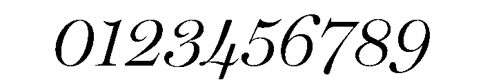 Miller Display Light Italic Font OTHER CHARS