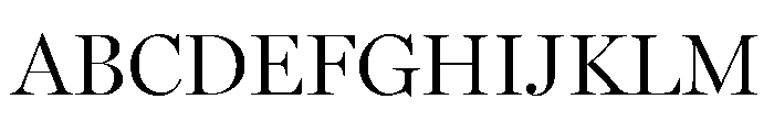 Miller Display Light Font UPPERCASE