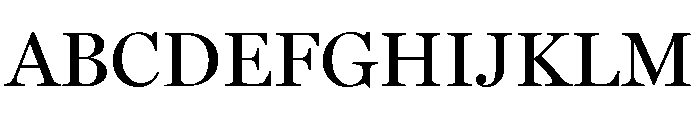 Miller Display Regular Font UPPERCASE