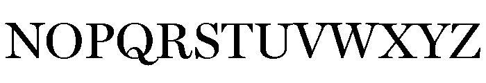 Miller Display Regular Font UPPERCASE