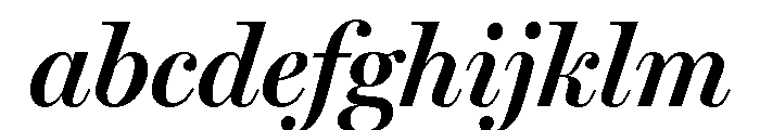 Miller Display Semi Bold Italic FONT