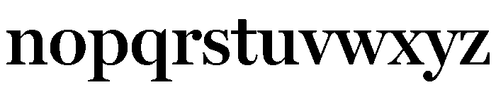 Miller Display Semi Bold Font LOWERCASE