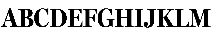 Miller Headline Bold Font UPPERCASE