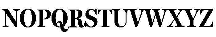 Miller Headline Bold Font UPPERCASE