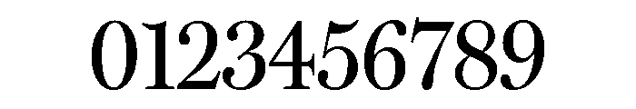 Miller Headline Regular Font OTHER CHARS