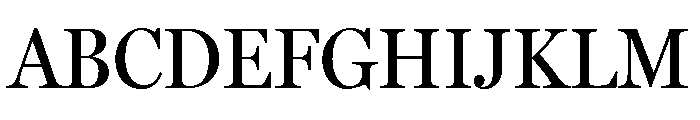 Miller Headline Regular Font UPPERCASE