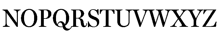 Miller Headline Regular Font UPPERCASE