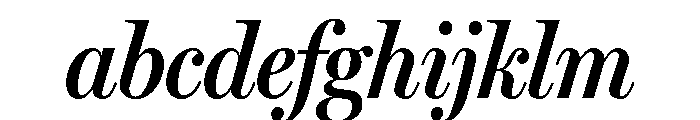 Miller Headline Semi Bold Italic FONT