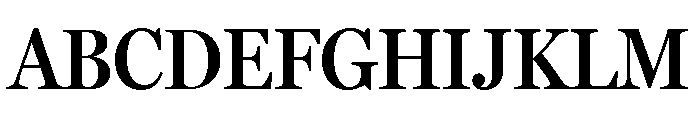 Miller Headline Semi Bold Font UPPERCASE