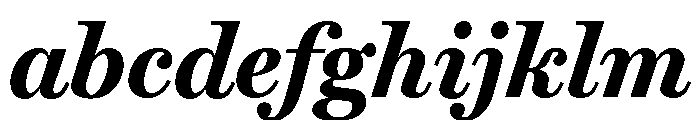 Miller Text Bold Italic FONT