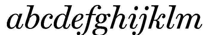 Miller Text Regular Italic FONT