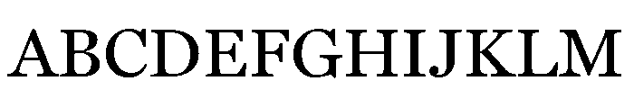 Miller Text Regular Font UPPERCASE