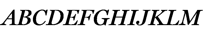 Miller Text Semi Bold Italic Font UPPERCASE