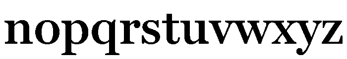 Miller Text Semi Bold Font LOWERCASE