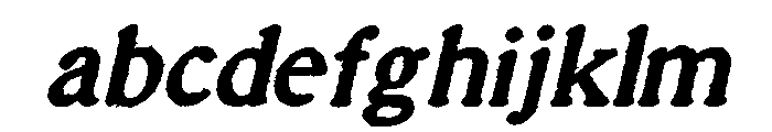Millesime Bold Italic FONT