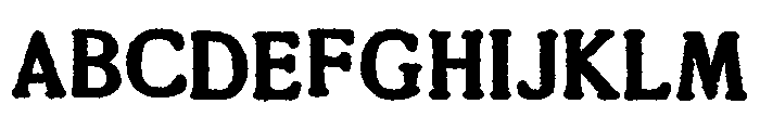 Millesime Bold Font UPPERCASE