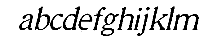 Millesime Regular Italic FONT