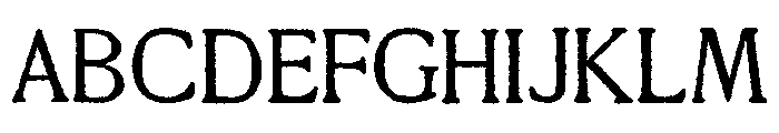 Millesime Regular Font UPPERCASE