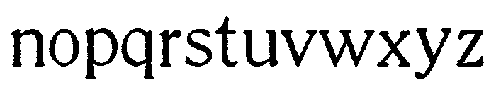 Millesime Regular Font LOWERCASE