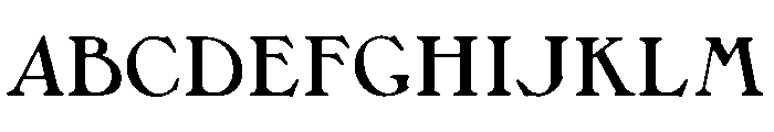 Milton Regular Font UPPERCASE