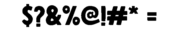Mindset Regular Font OTHER CHARS