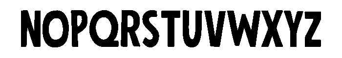 Mindset Slim Font LOWERCASE