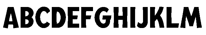 Mingler Bold Font UPPERCASE