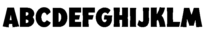 Mingler Extra Bold Font UPPERCASE
