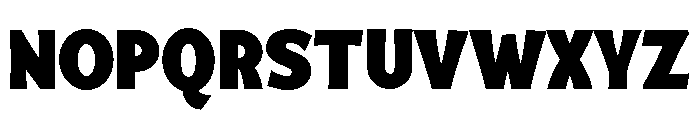Mingler Extra Bold Font UPPERCASE