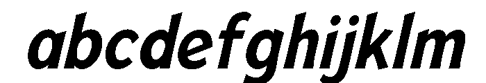Mingler Medium Italic FONT