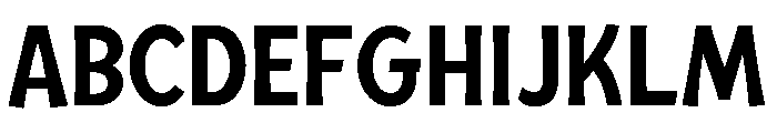 Mingler Medium Font UPPERCASE