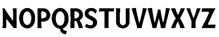 Mingler Medium Font UPPERCASE