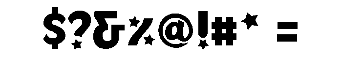 Mingler Nipsy Font OTHER CHARS