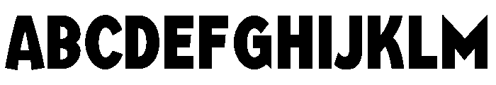 Mingler Nipsy Font UPPERCASE