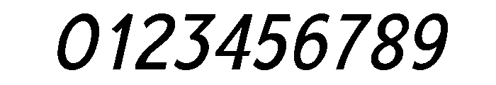 Mingler Regular Italic Font OTHER CHARS