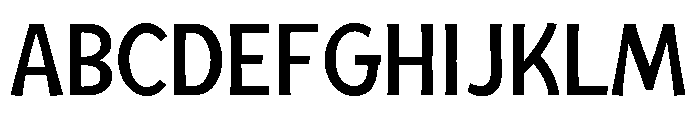 Mingler Regular Font UPPERCASE