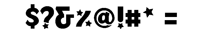 Mingler Ritzy Font OTHER CHARS