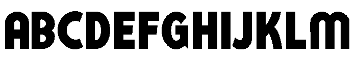 Mingler Ritzy Font UPPERCASE