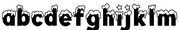 Mingler Snowy FONT