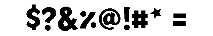 Mingler Tipsy Font OTHER CHARS