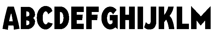 Mingler Tipsy Font UPPERCASE