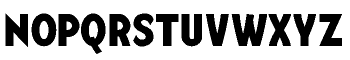 Mingler Tipsy Font UPPERCASE