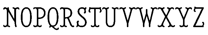 Minorca Extra Light Wavy Font UPPERCASE