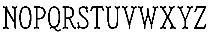 Minorca Extra Light Font UPPERCASE