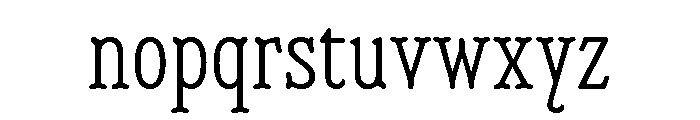 Minorca Extra Light Font LOWERCASE
